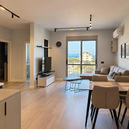 Appartement Sea-view Balcony - Stylish 2br Near Orikum